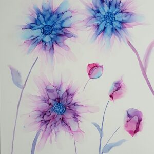 Blå blomster #1