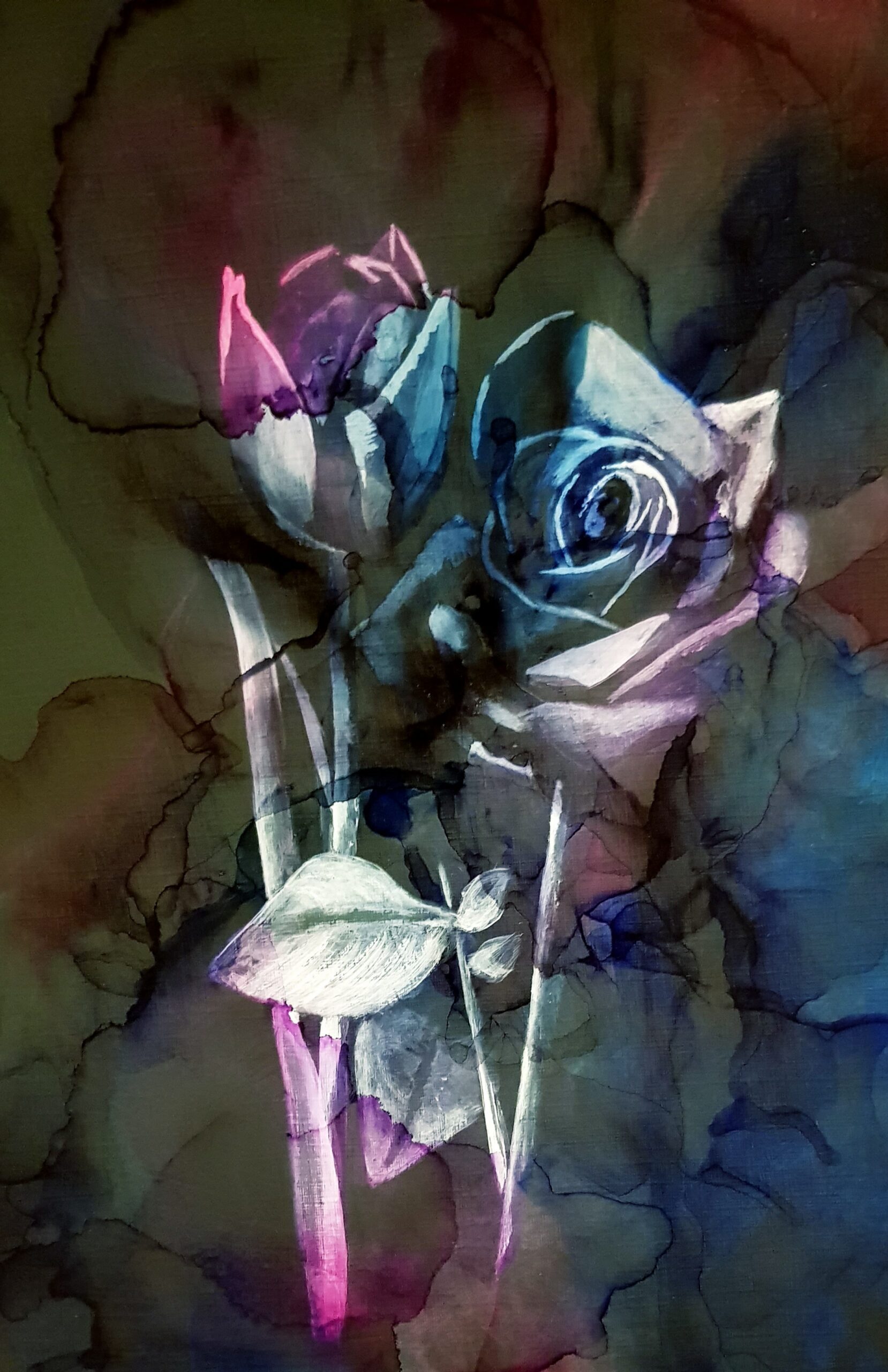 Silver rose