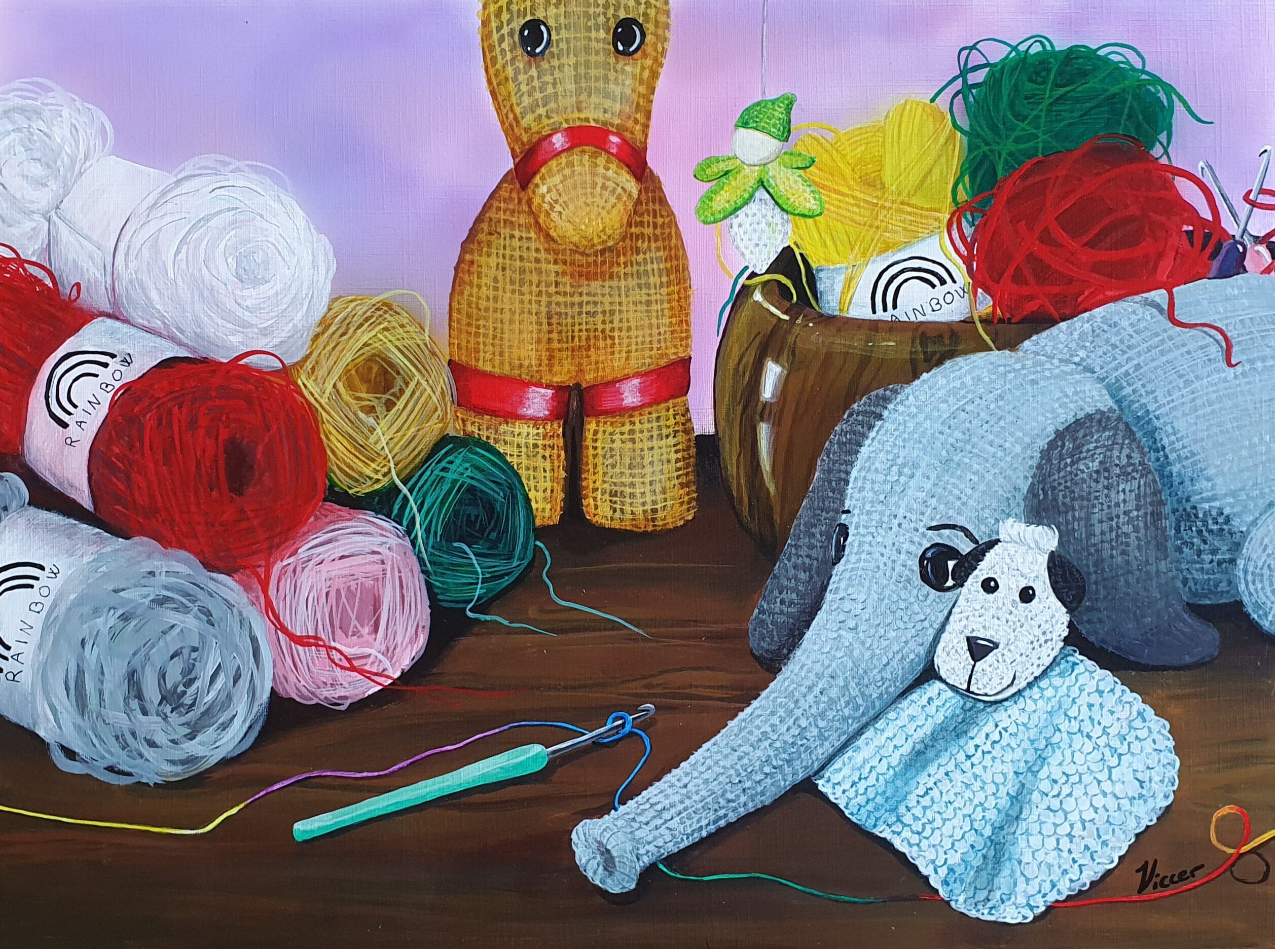 Crochet away